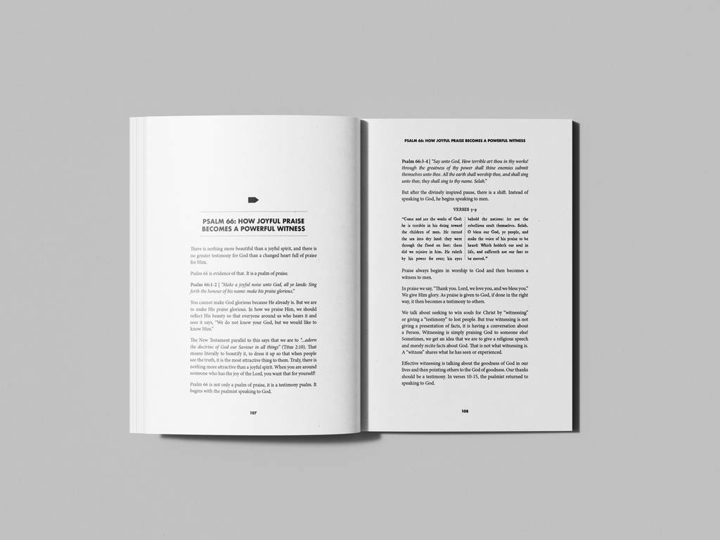 BUNDLE: Roadmap for Life // Psalms 1-41 (Genesis Psalms) & Psalms 42-72 (Exodus Psalms)